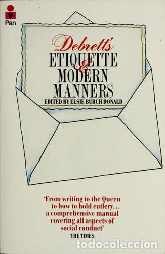 Libros: Debrett's Etiquette and Modern Manners - Elsie Burch Donald