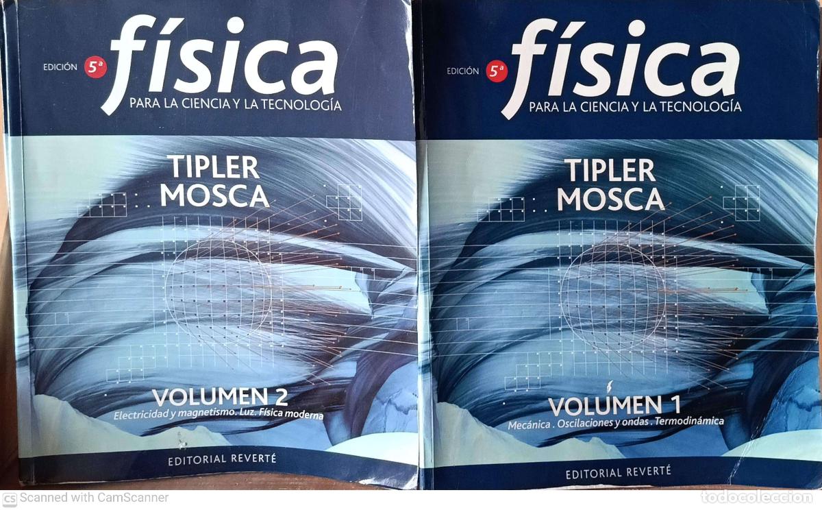 Libros: F&iacute;sica para la ciencia y tecnolog&iacute;a