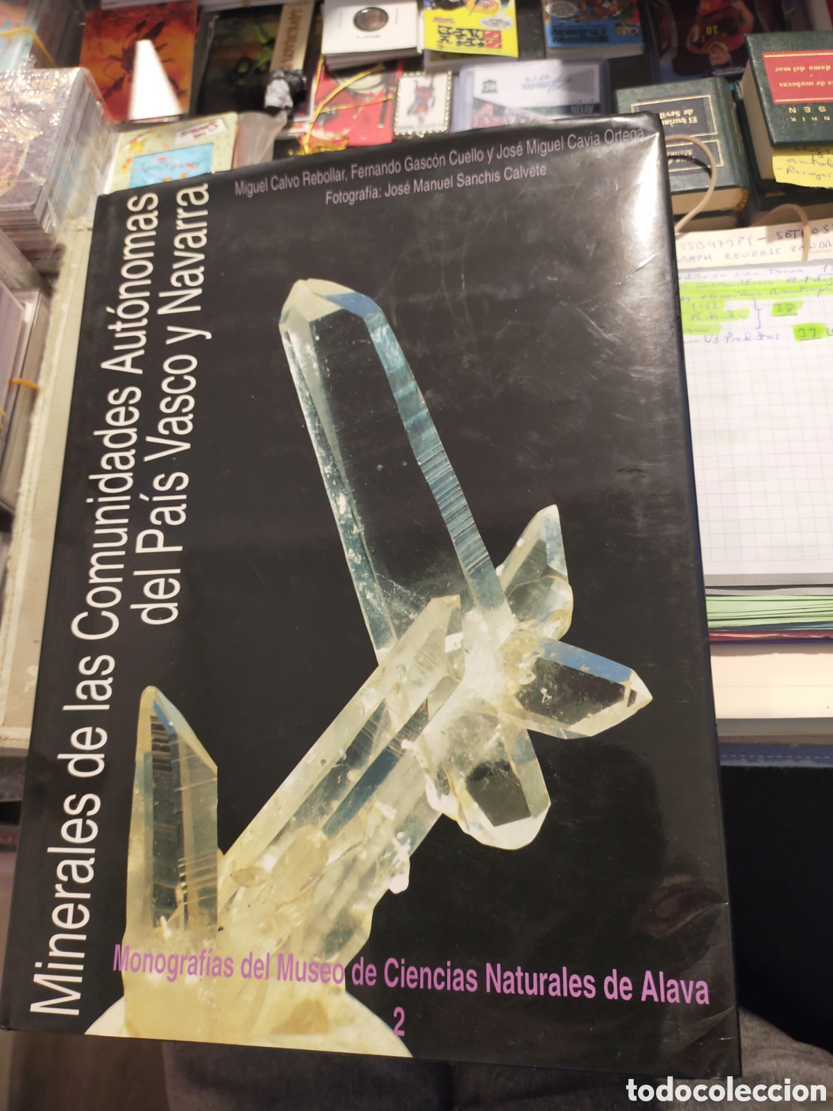 Libros: MINERALES DE LAS COMUNIDADES AUT&Oacute;NOMAS DEL PAIS VASCO Y NAVARRA