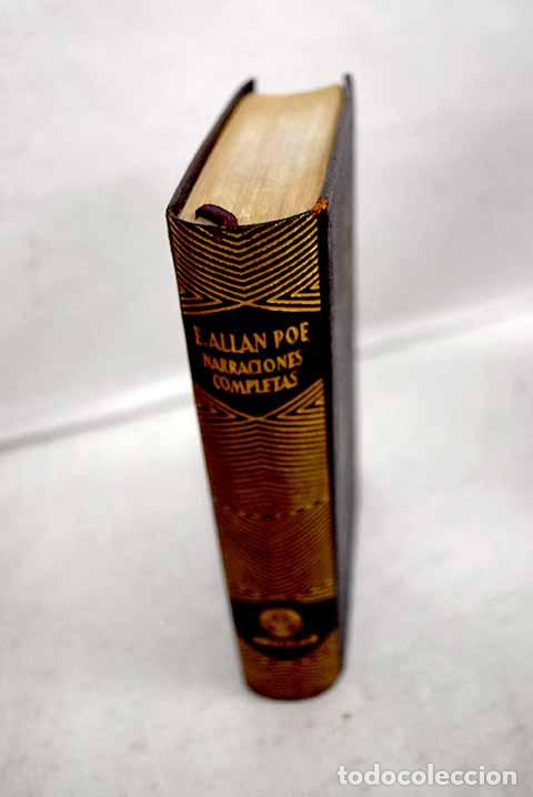 books: Narraciones completas.- Poe, Edgar Allan