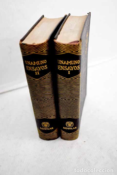 Libros: Ensayos: Unamuno, Miguel de.- Unamuno, Miguel de
