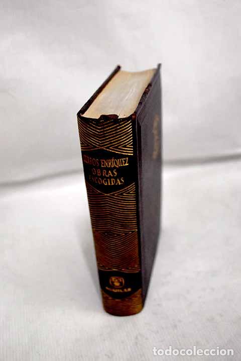 B&uuml;cher: Obras escogidas: poes&iacute;a, teatro, prosa.- Curros Enr&iacute;quez, Manuel
