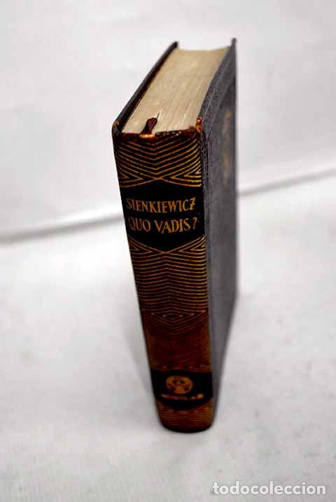 B&uuml;cher: Quo vadis?: novela de la &eacute;poca de Ner&oacute;n.- Sienkiewicz, Henryk