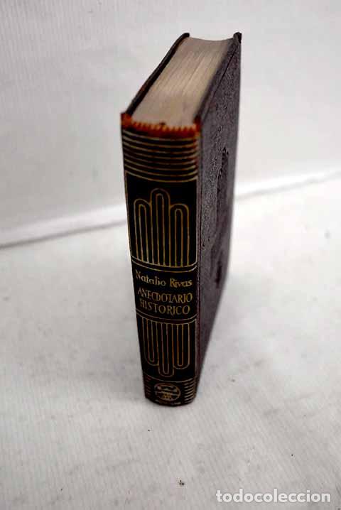 Livres: Anecdotario hist&oacute;rico.- Rivas Santiago, Natalio
