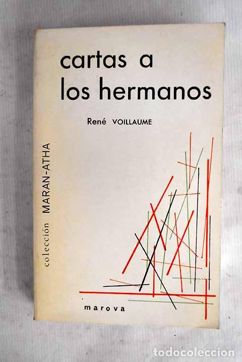 Libros: Cartas a los hermanos.- Voillaume, Ren&eacute;