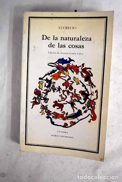 Libros: De la naturaleza de las cosas.- Lucrecio Caro, Tito