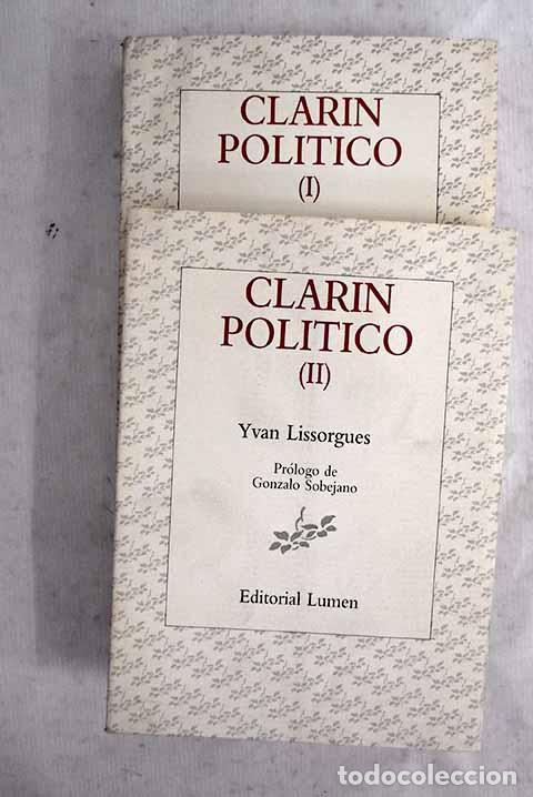 Livres: Clar&iacute;n pol&iacute;tico: Alas, Leopoldo.- Alas, Leopoldo