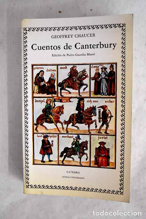 Libri di seconda mano: Los cuentos de Canterbury.- Chaucer, Geoffrey