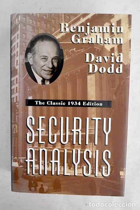 Livres: Security Analisis: Graham, Benjamin.- Graham, Benjamin