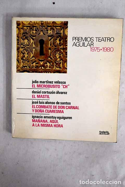 books: Premios teatro Aguilar 1975-1980