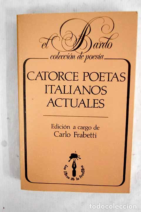 Libros: Catorce poetas italianos actuales