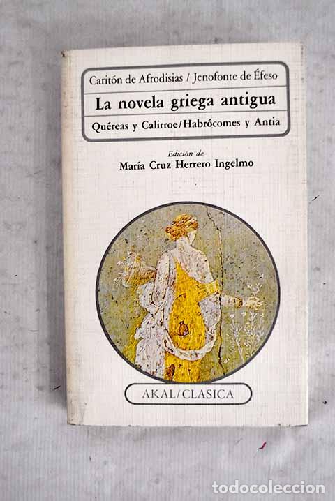 B&uuml;cher: La novela griega antigua