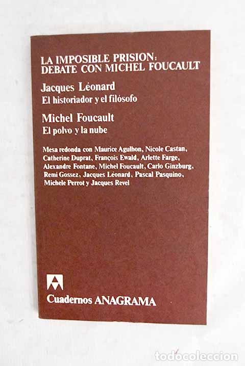 Libri di seconda mano: La imposible prisi&oacute;n: debate con Michel Foucault