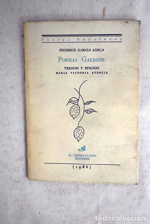 books: Poemas galegos: : El Observatorio Ediciones.