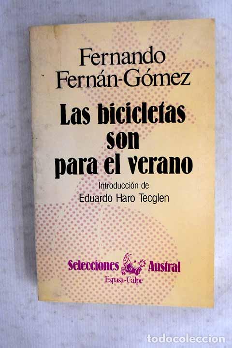 books: Las bicicletas son para el verano.- Encinas, Pepe