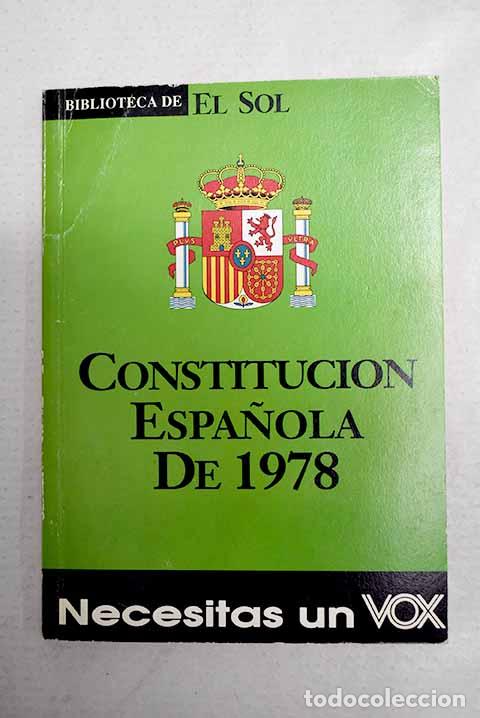 Livres: La Constituci&oacute;n espa&ntilde;ola de 1978