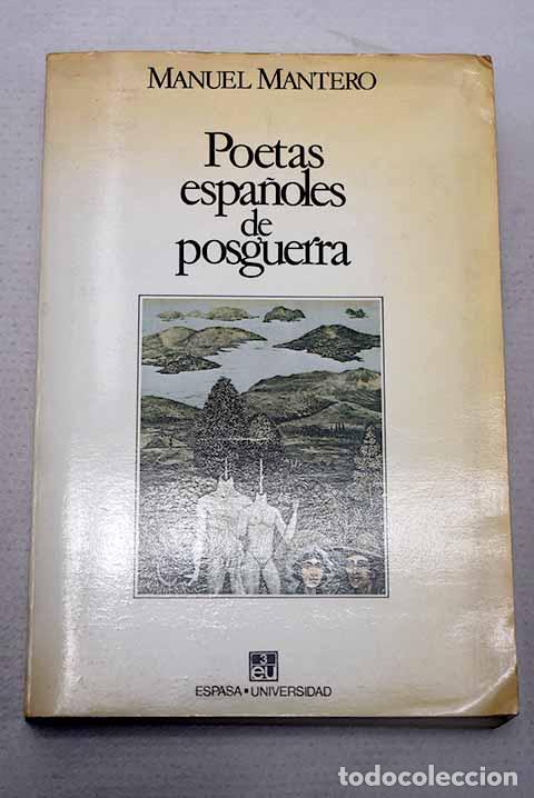 Libros: Poetas espa&ntilde;oles de posguerra.- Mantero, Manuel