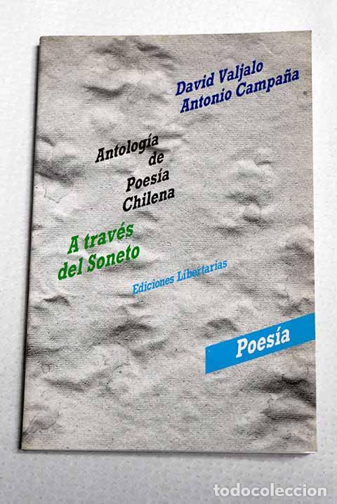 Libros: A trav&eacute;s del soneto: antolog&iacute;a de poes&iacute;a chilena