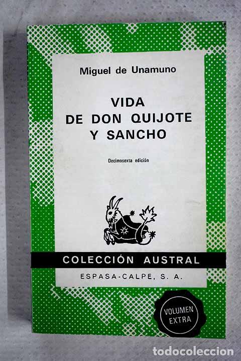 B&uuml;cher: Vida de Don Quijote y Sancho.- Unamuno, Miguel de