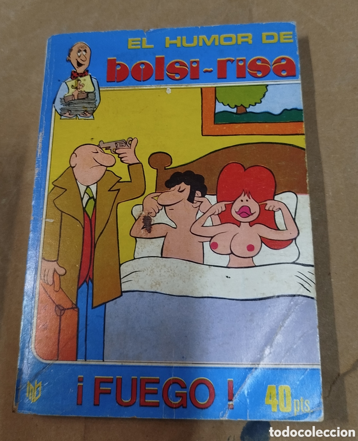 Libros: El humor de bolsi-risa. Fuego!