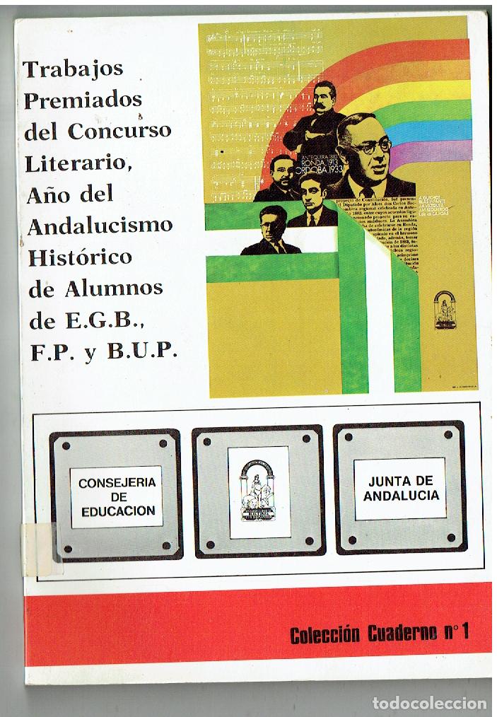 Livros em segunda m&atilde;o: TRABAJOS PREMIADOS DEL CONCURSO LITERARIO, A&Ntilde;O DEL ANDALUCISMO HIST&Oacute;RICO DE ALUMNOS...1993.(ST/PR1)
