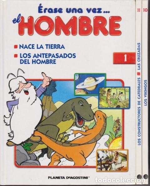 B&uuml;cher: &Eacute;RASE UNA VEZ EL HOMBRE. 26 TOMOS. COMPLETO