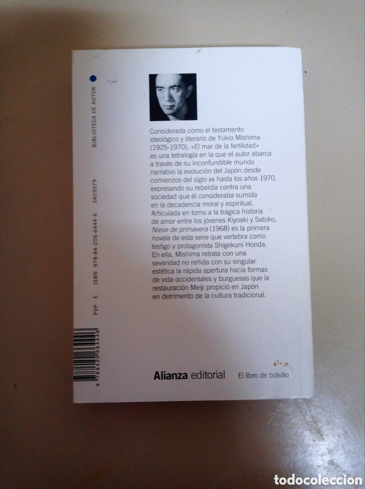 Libros: Mishima. Nieve de primavera - Foto 2