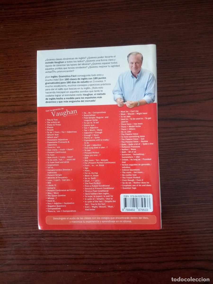 Libros: &rdquo;Ingl&eacute;s&rdquo; (Gram&aacute;tica f&aacute;cil), Vaughan (2012) - Foto 2