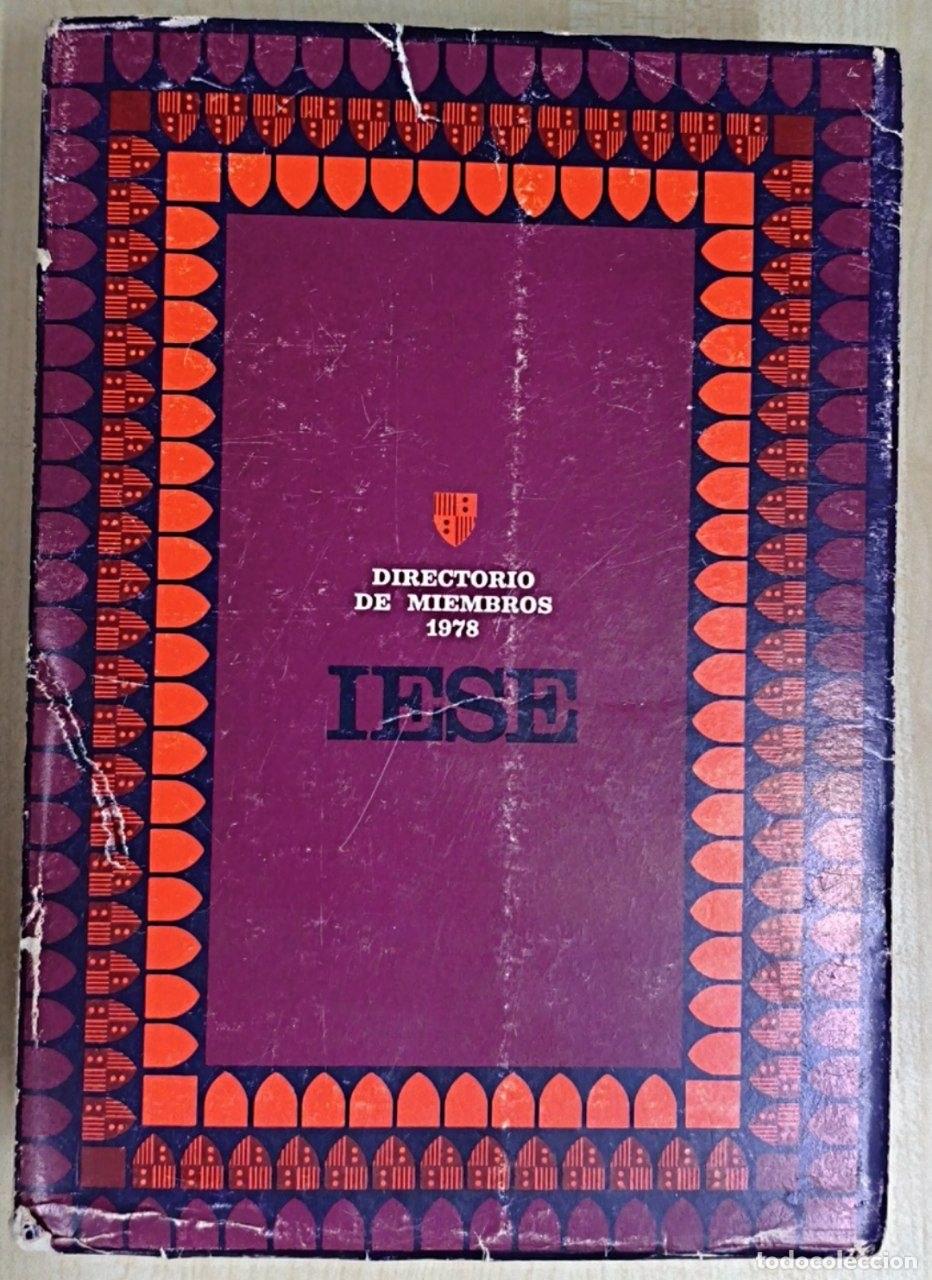 Libros: Directorio de Miembros 1978. IESE