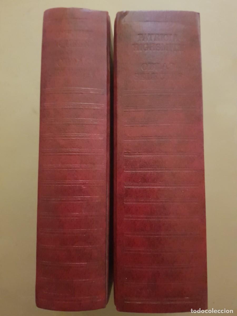 Libros: LOTE: 2 LIBROS PATRICIA HIGHSMITH-1979/ELLERY QUEEN 1974-OBRAS SELECTAS-ED. CARRIOGGIO