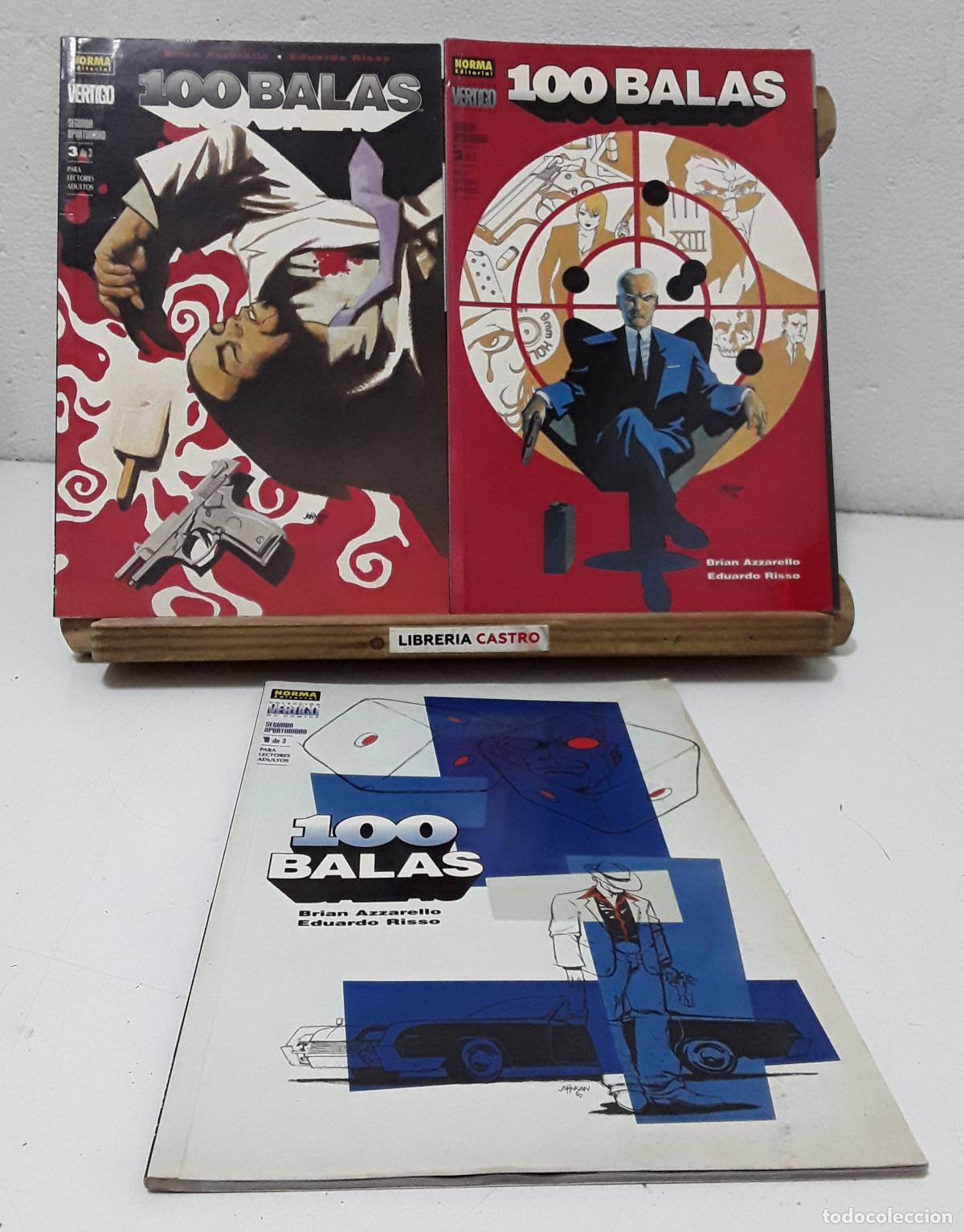 B&uuml;cher: 100 balas. N&uacute;m. 173, 177 y 179. Segunda oportunidad, completa - Brian Azzarello y Eduardo Risso.