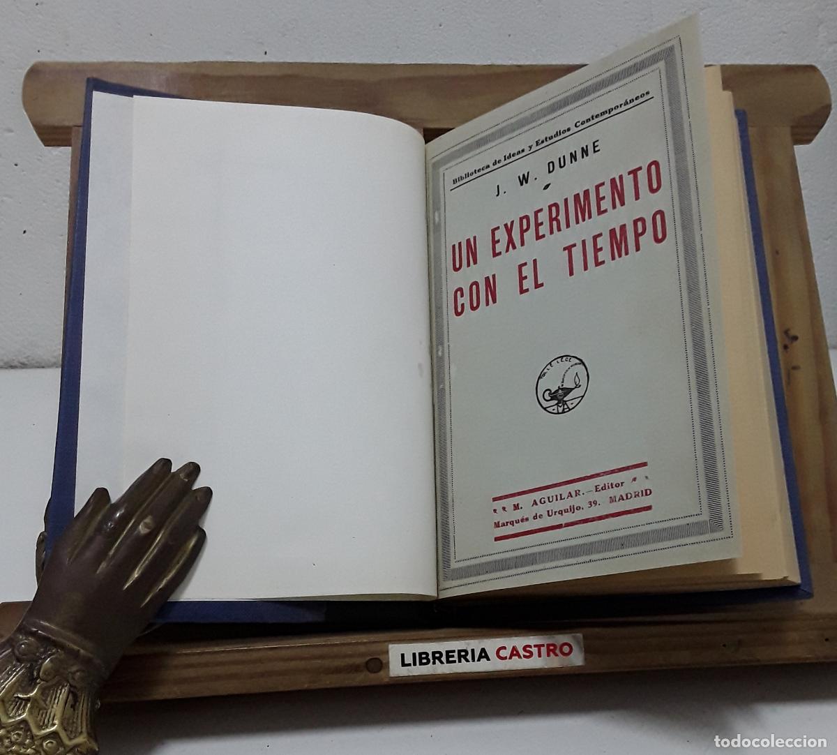 Libri di seconda mano: Un experimento con el tiempo - J. W. Dunne.