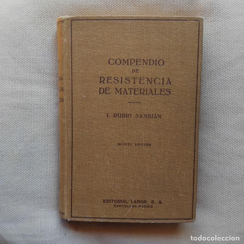 Libros: Compendio de resistencia de materiales II - I. Rubio Sanju&aacute;n