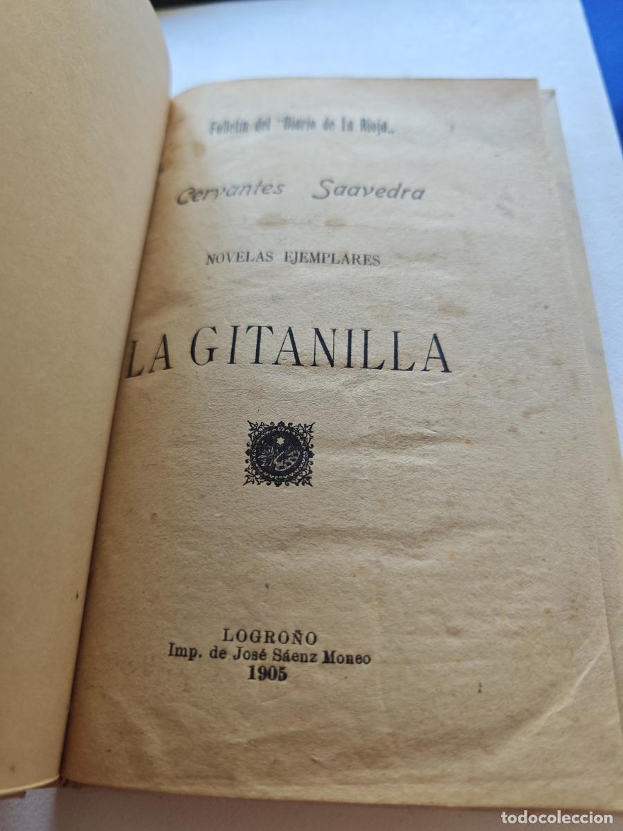 Libros: LA GITANILLA. 1905 MIGUEL DE CERVANTES SAAVEDRA - - TDK56 - Foto 3