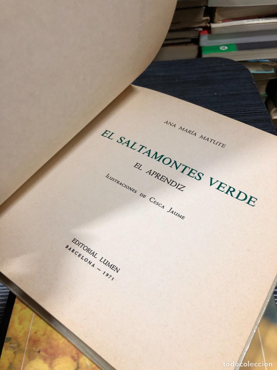 Libros: El saltamontes verde Ana Mar&iacute;a Matute - Foto 2