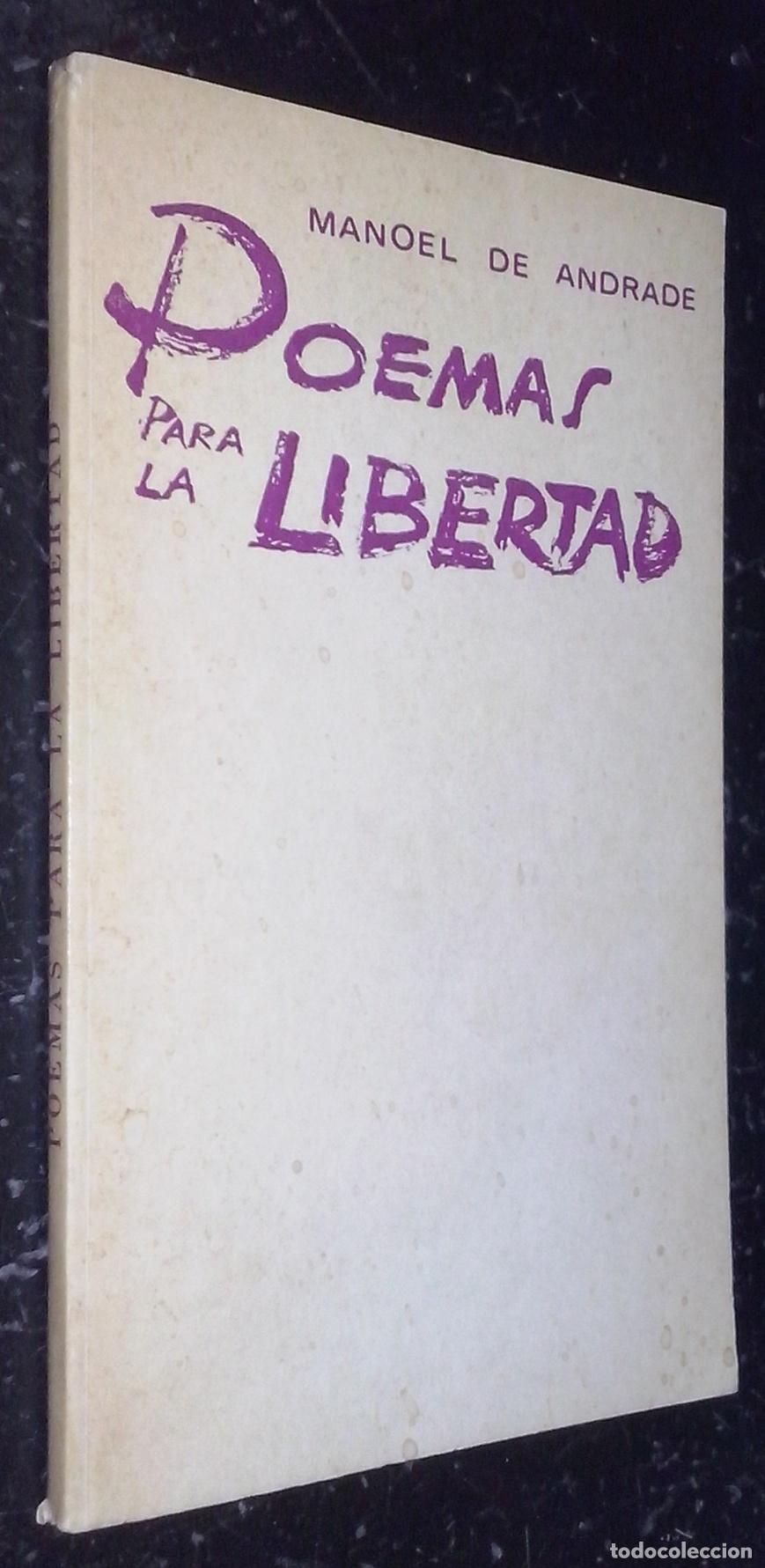 Livros em segunda m&atilde;o: Poemas para la libertad - ANDRADE, Manoel: