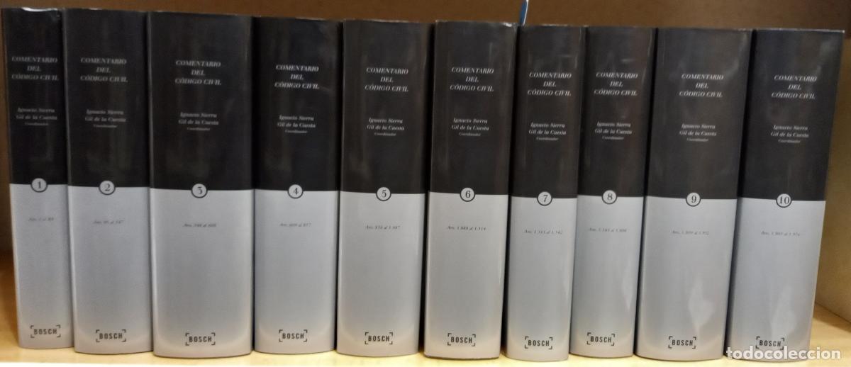 Livros em segunda m&atilde;o: Comentarios del C&oacute;digo civil. 10 TOMOS - SIERRA GIL DE LA CUESTA, Ignacio (Coordinador) - AA.VV.: