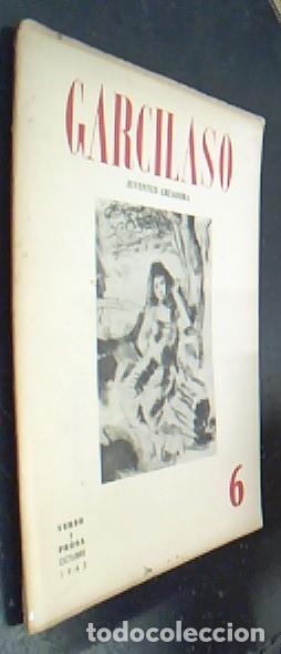 B&uuml;cher: Garcilaso. Juventud creadora. Verso y prosa. N&ordm; 6. Octubre 1943 - AA. VV. - REVISTA: