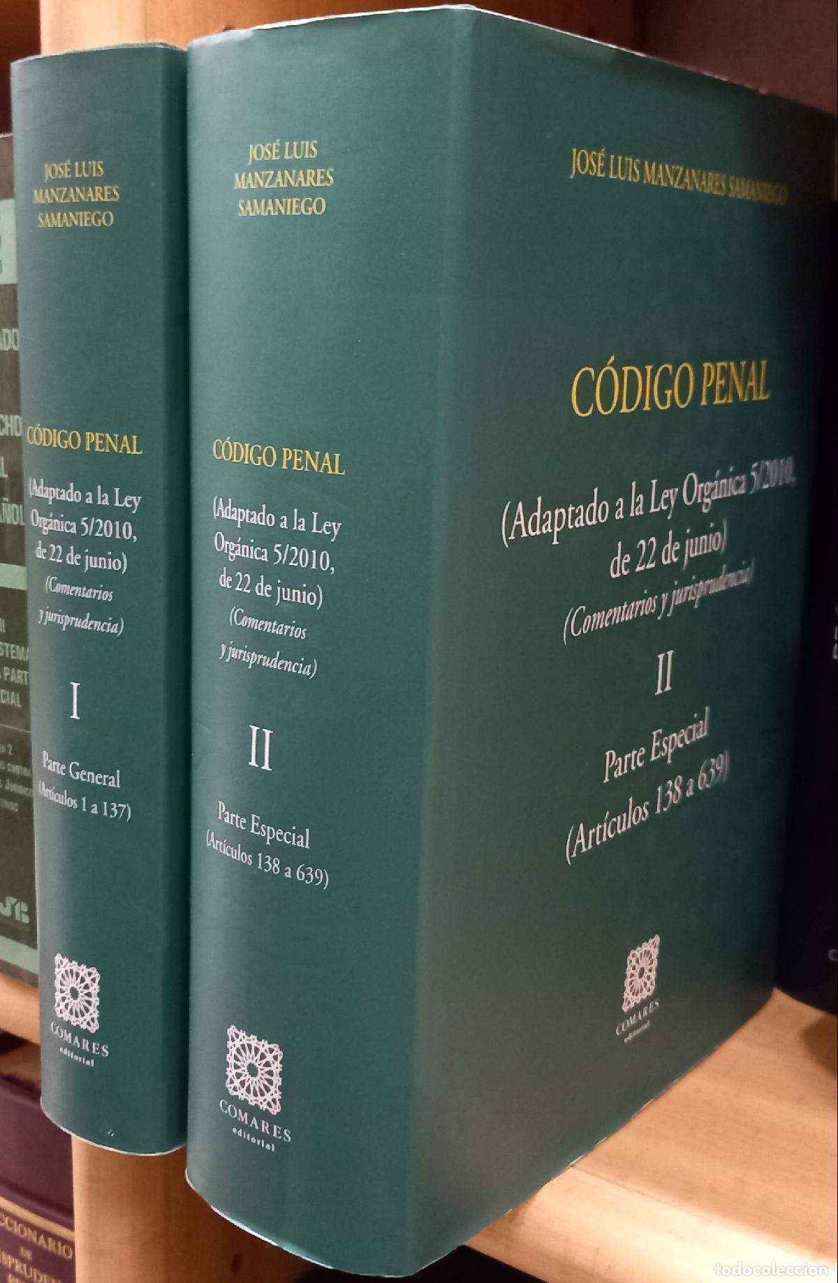 Livros em segunda m&atilde;o: C&oacute;digo penal adaptado a la Ley Org&aacute;nica 5/2010, de 22 de junio) (Comentarios y jurisprudencia). 2 to