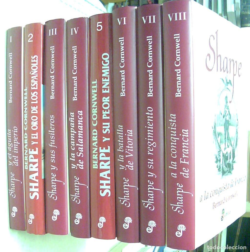 Libros: Sharpe .... 8 TOMOS - CORNWELL, Bernard:
