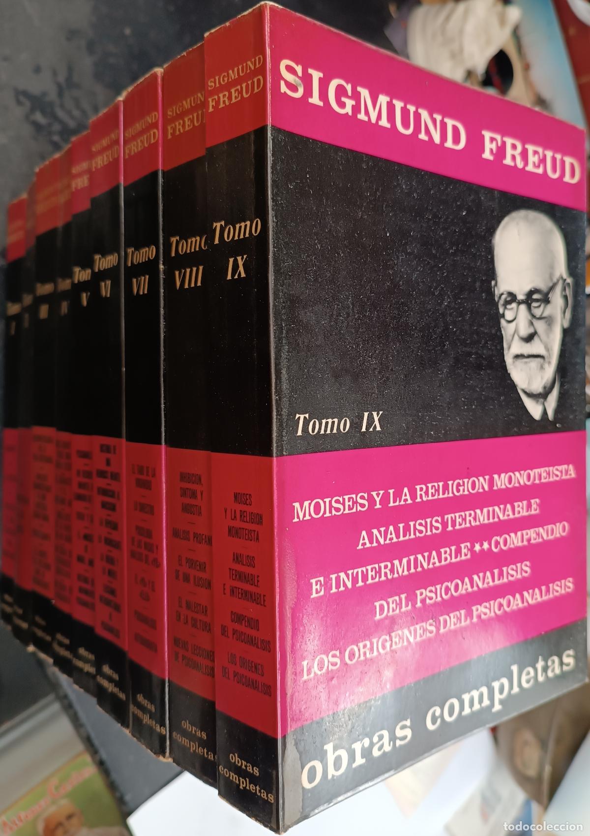 Libros: Obras completas. 9 tomos - Freud, Sigmund: