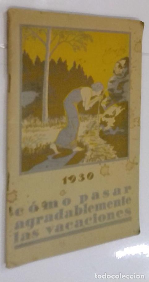 books: 1930. C&oacute;mo pasar agradablemente las vacaciones - GU&Iacute;A BALNEARIOS FRANCIA: