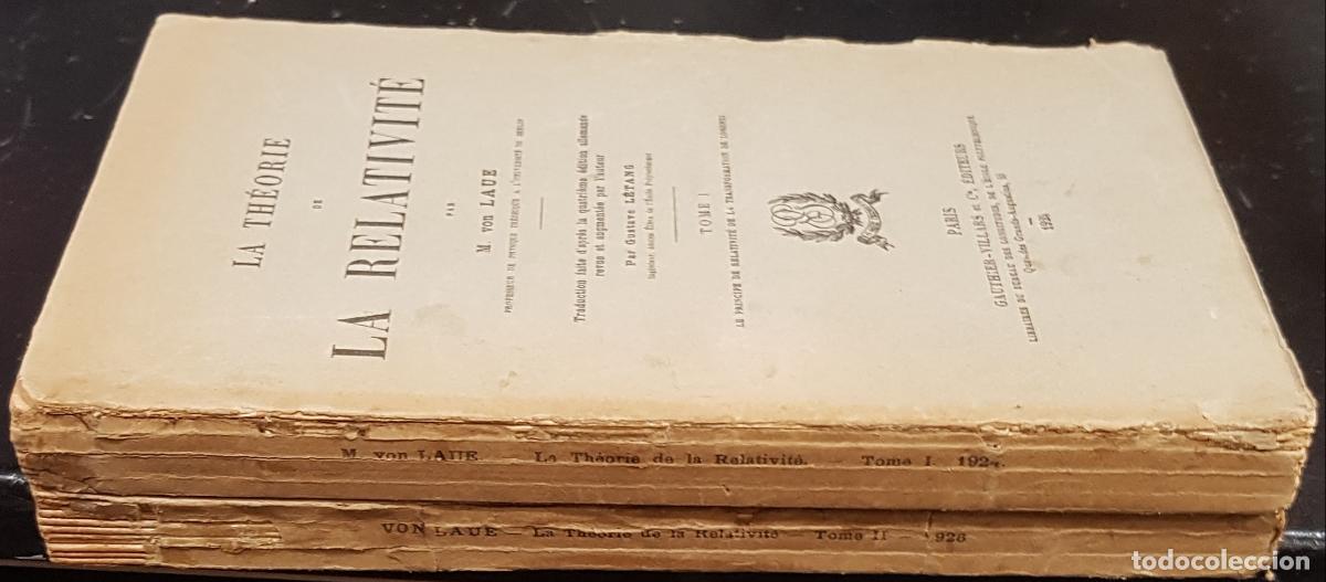 Livros em segunda m&atilde;o: La th&eacute;orie de la relativit&eacute;. Tome I: Le principe de relativit&eacute; de la transformation de Lorentz. Tome