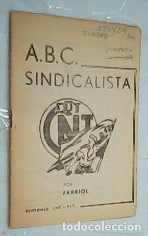 Libri di seconda mano: A.B.C. Sindicalista - FARRIOL: