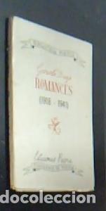 Libri di seconda mano: Romances (1918 - 1941) - DIEGO, Gerardo: