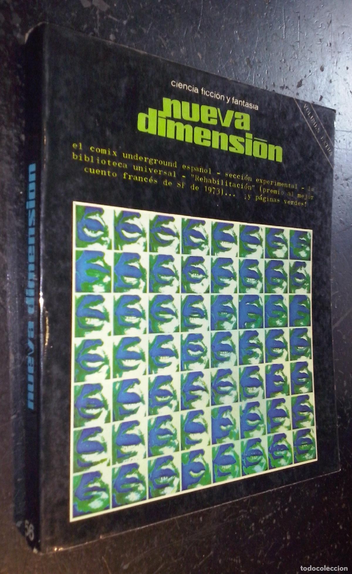Libros: Nueva Dimensi&oacute;n. Revista de Ciencia Ficci&oacute;n y Fantas&iacute;a. N&ordm; 56. A&ntilde;o 1974 - AA. VV.: