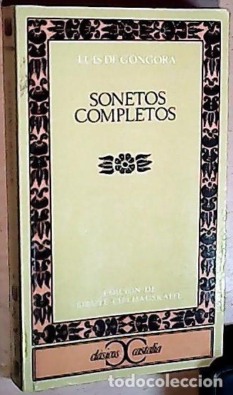 Libri di seconda mano: Sonetos completos - GONGORA, Luis de:
