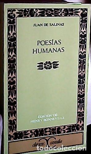 B&uuml;cher: Poes&iacute;as humanas - SALINAS, Juan de: