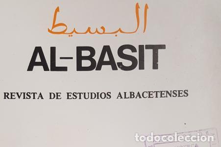 Livres: Al-Basit. Revista de estudios albacetenses. Segunda &eacute;poca A&ntilde;o XIV, n&ordm; 23 Diciembre 1988 - :