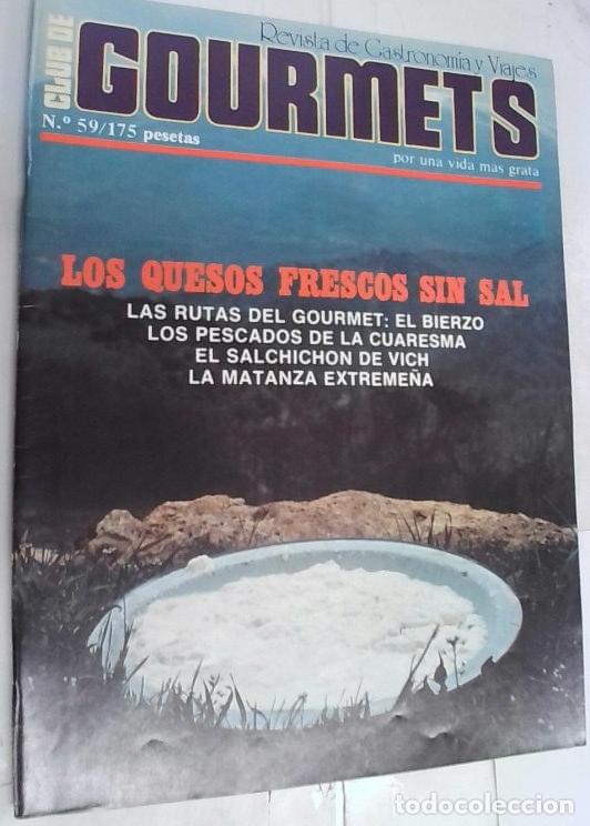 Livres: Gourmets n&ordm; 59. Los quesos frescos sin sal. Las rutas del gourmet: el Bierzo. Los pescado de la Cuar